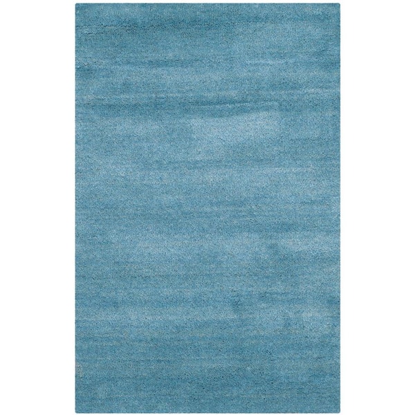 SAFAVIEH Himalaya Blue 3 ft. x 5 ft. Gradient Solid Area Rug