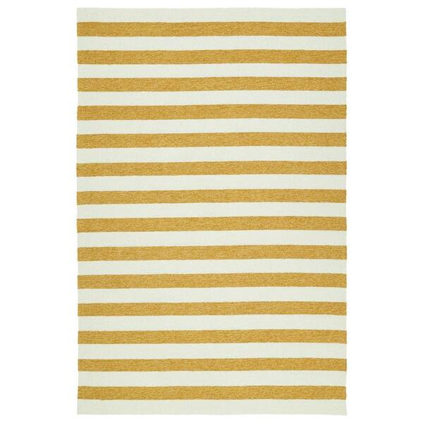 Kaleen Escape Gold 5 ft. x 8 ft. Indoor/Outdoor Area Rug