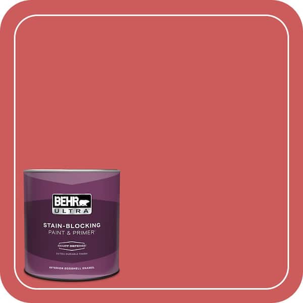 BEHR ULTRA 1 qt. #P160-5 Pinkadelic Extra Durable Eggshell Enamel Interior Paint & Primer