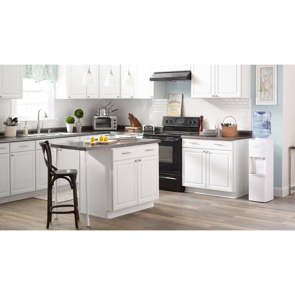 Primo White Freestanding Hot and Cold Water Dispenser