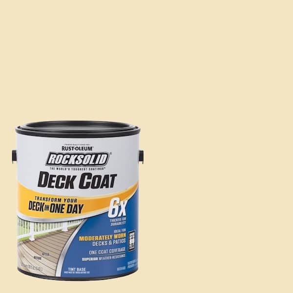 1 gal. Parchment Exterior 6X Deck Coat