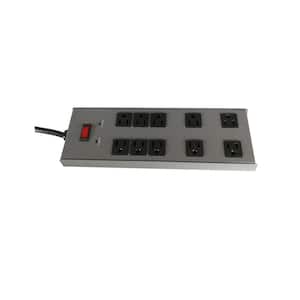 15 ft. 10-Outlet All Metal Surge Protector