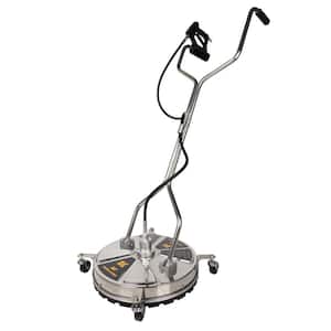 20 in. Whirl-A-Way Stainless Steel Commercial Pressure Washer Surface Cleaner for Hot/Cold Water