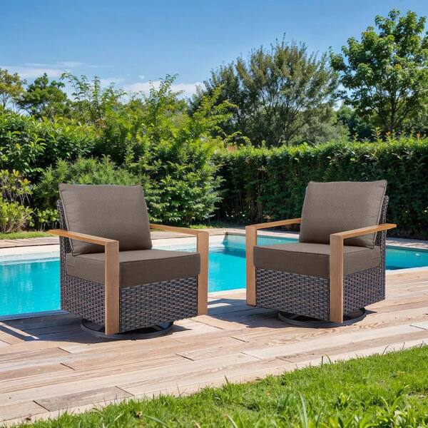 moosprr PlushCore 22 in. x 24 in. x 6 in. 4-Piece Deep Seating