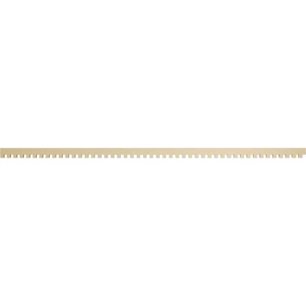 1 in. D x 3 in. W x 94 in. L Primed Polyurethane Panel Moulding