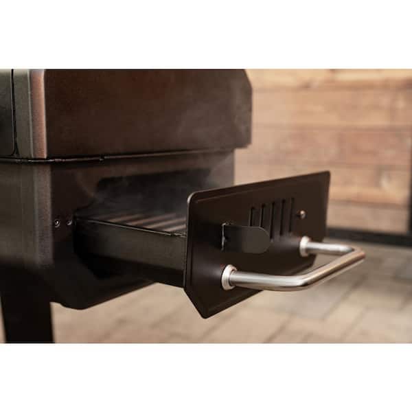 Nexgrill Oakford 1150 Reverse Flow Offset Smoker Charcoal Grill in