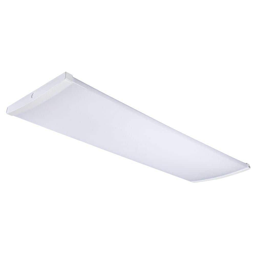 4 ft. x 15 in. 63-Watt LED White Commercial Shop Light 6000/7000/8300 Lumens, Selectable CCT, 120-277V, 0-10V Dimmable price history on PriceWatchPro