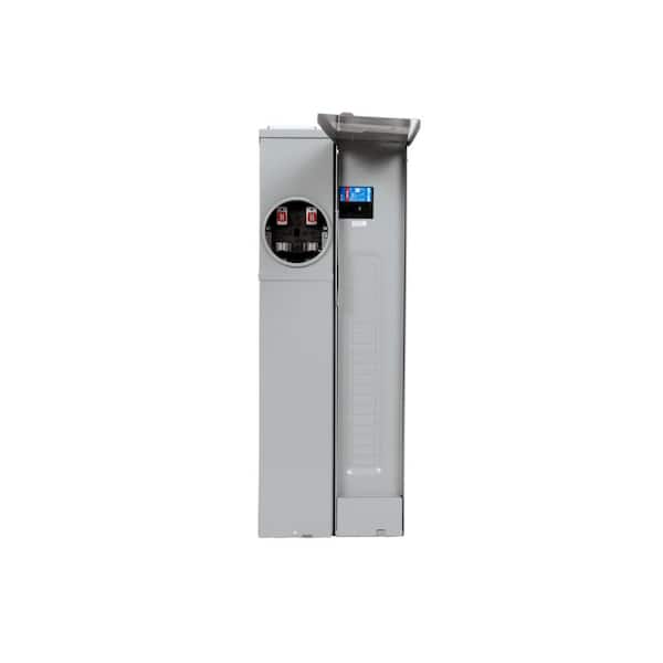 Eaton 200 Amp 120-Volt/240-Volt 20-Space 40-Circuit 10 kAIC EUSERC BR Type Main Meter Breaker, Surface