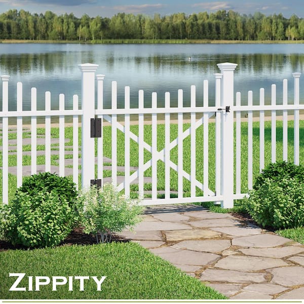 Zippity Outdoor Products 3-1/2 ft. H x 3-1/2 ft. W White