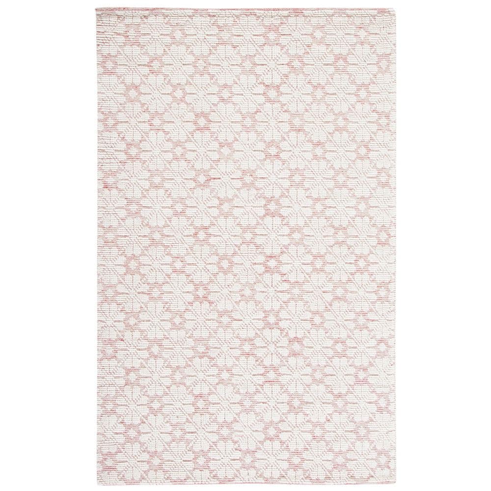 Vermont 6 ft. x 9 ft. Ivory/Red Floral Area Rug price history on PriceWatchPro