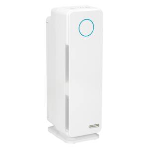 Elite 5-in-1 Air Purifier with Pet Pure True HEPA filter, UV Sanitizer for Medium Rooms up to 153 Sq Ft, White