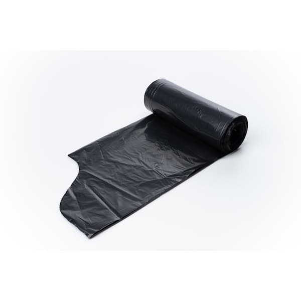 Unbranded 30 Gal. Black Low Density EZ Closure Trash Bag (100-Count)