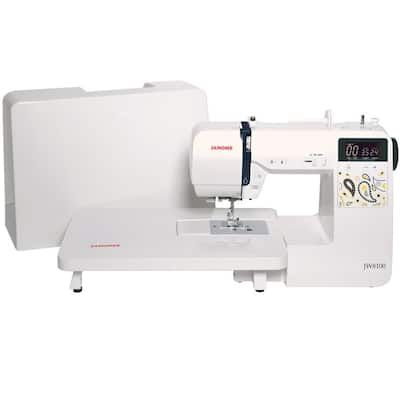 JW8100 100-Stitch Sewing Machine with Bonus Accessories