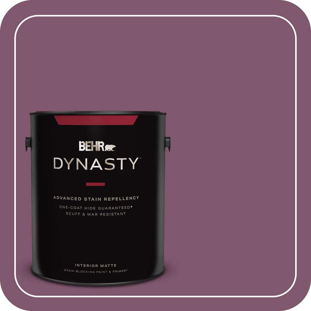 1 gal. #M110-7 Euphoric Magenta One-Coat Hide Matte Interior Stain-Blocking Paint & Primer price history on PriceWatchPro