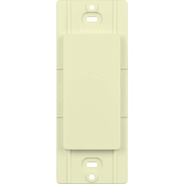 Lutron Diva Blank Insert - Almond