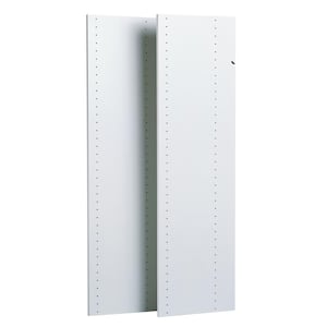 White Wood Vertical Panels (2-Pack)
