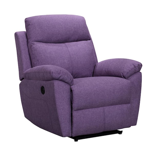 recliner chair purple