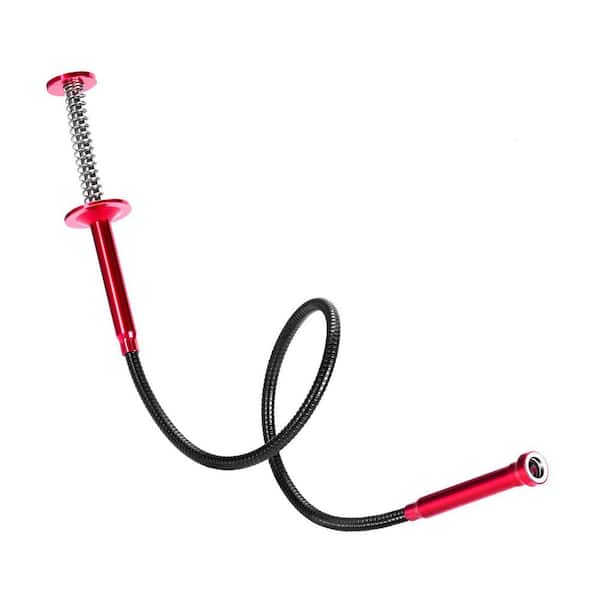 Flexible Magnetic Four Claw Grabber Tool 24 in. Bendable Pick Up Tool for Narrow Spaces Engine Sink Drain