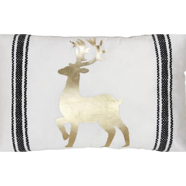 Vibhsa Multi Colored 22 in. x 22 in. Elegant Large Throw Pillow