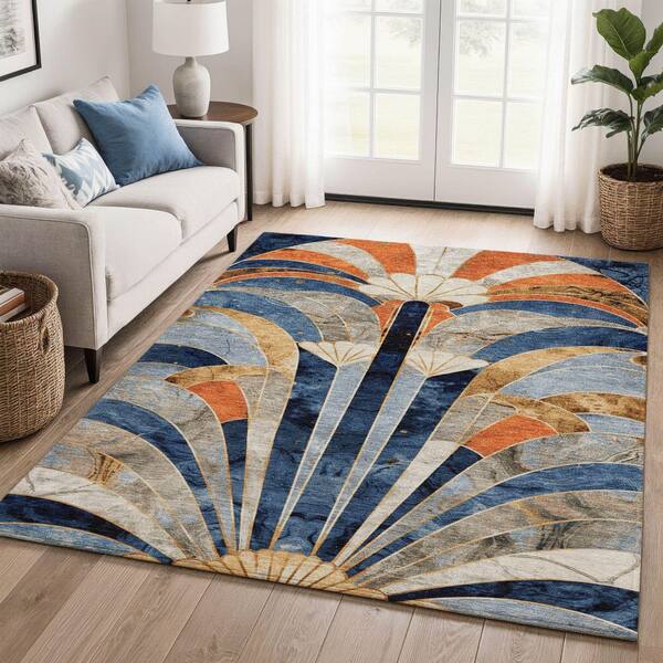 Addison Rugs Mayfield Premium Machine Washable Abstract AMF2177