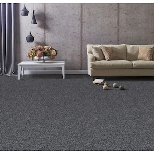Founder - Tailor-made - Gray 18 oz. SD Polyester Texture Installed Carpet