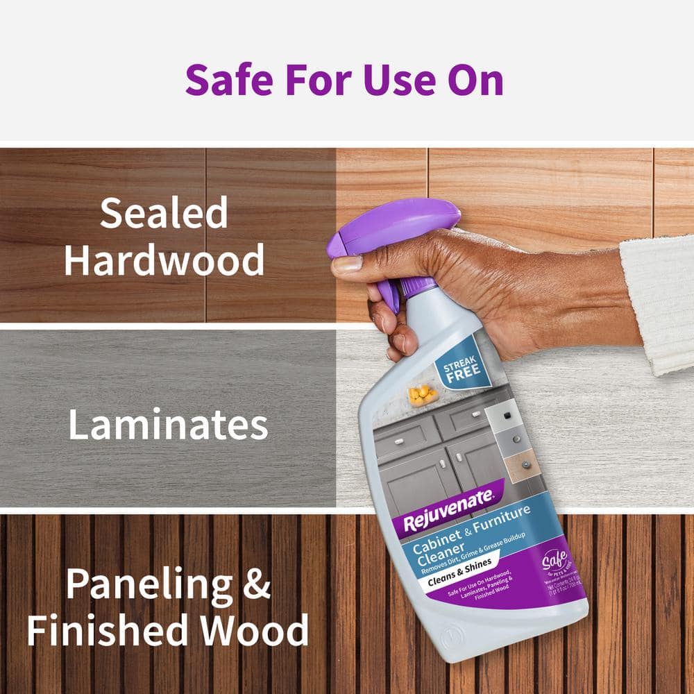 Rejuvenate 24 oz Lemon Scent Cabinet & Furniture Cleaner