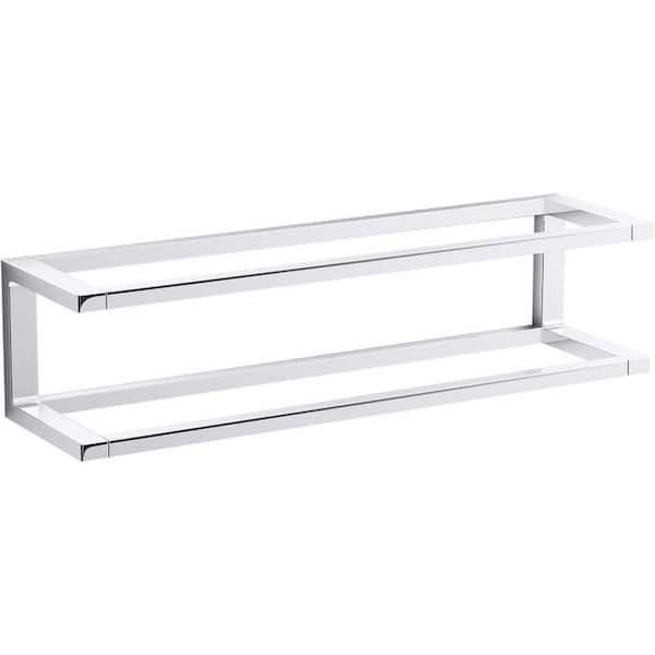 KOHLER Draft 18 in. Towel Bar Frame in Polished Chrome