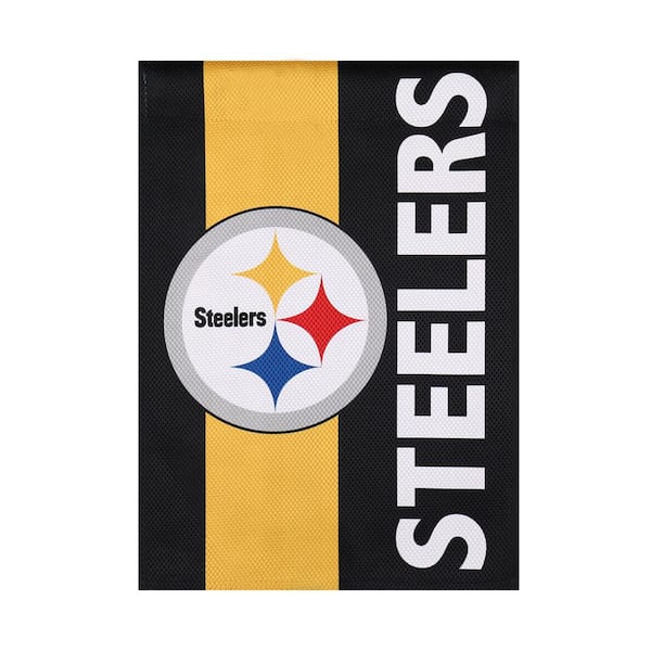 Fan Essentials 12 in. x 18 in. Pittsburgh Steelers Garden Flag ...