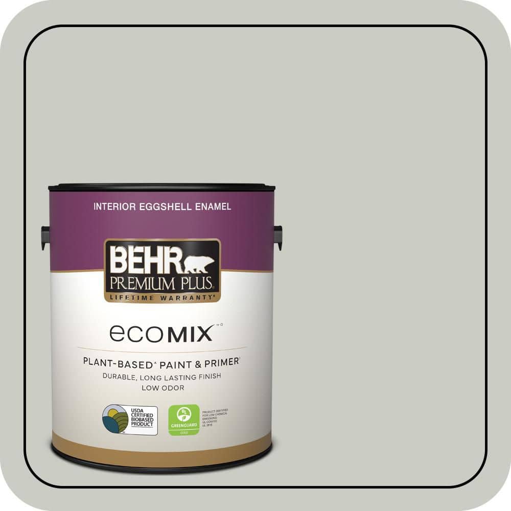 1 gal. #PPF-16 Paving Stones Eggshell Enamel EcoMix Plant-Based Interior Paint & Primer price history on PriceWatchPro