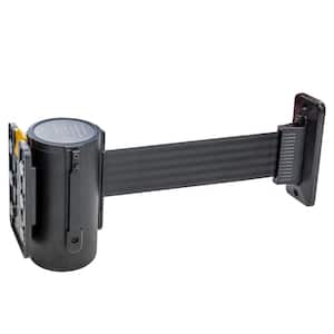 7.5 ft. Black US Weight Magnetic Wall Mount with Retractable Belt