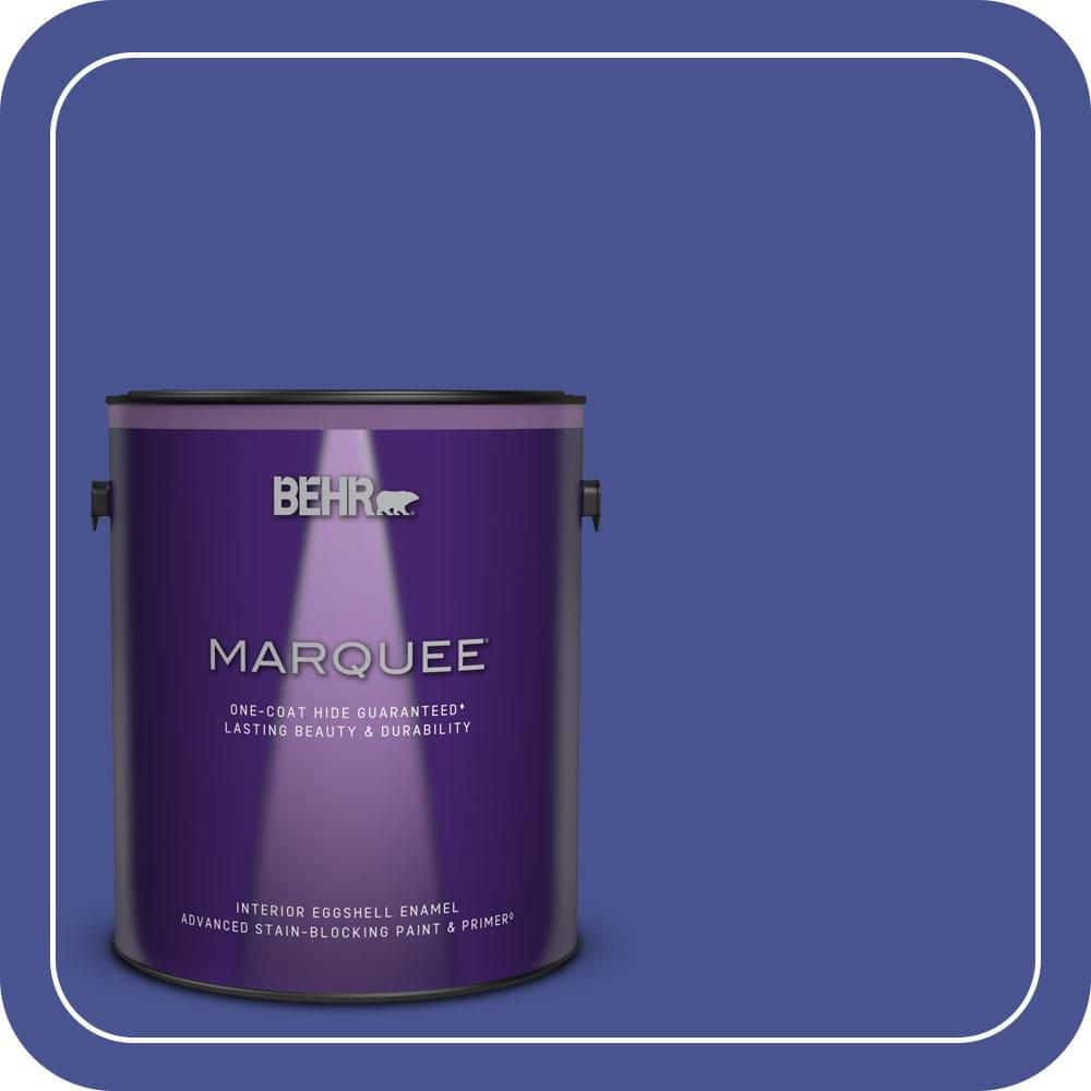 1 gal. #P540-7 Canyon Iris One-Coat Hide Eggshell Enamel Interior Paint & Primer price history on PriceWatchPro