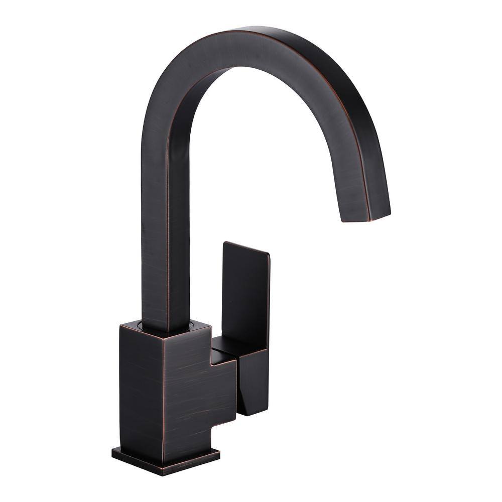 Single-Handle Stainless Steel Bar Faucet Deckplate Not Included in Oil Rubbed Bronze price history on PriceWatchPro