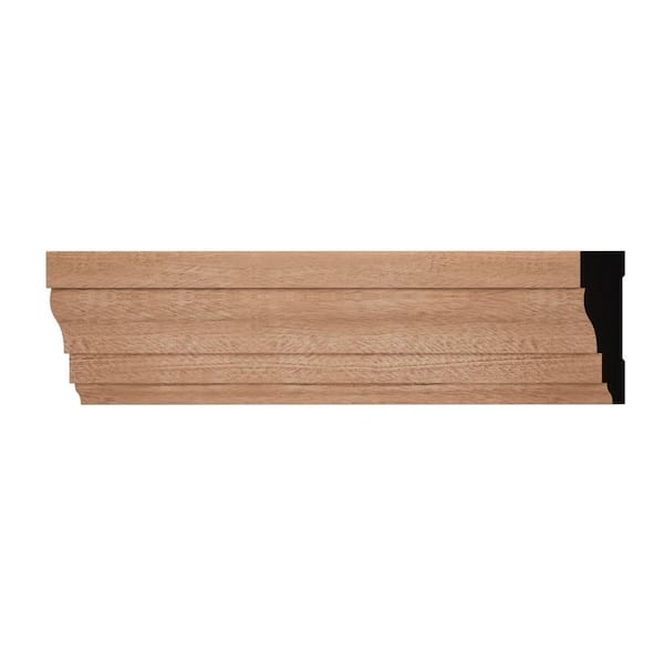 Ekena Millwork WM366 0.69 in. D x 2.25 in. W x 6 in. L Wood (Sapele) Casing Sample