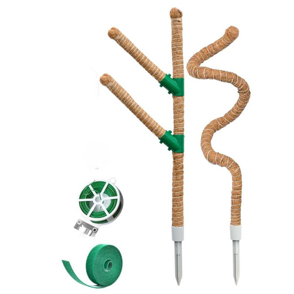 コマスティック　TP552 グリーン OGETFUUR 2 Pack 30 in. Moss Poles Coco Coir Plant Pole Moss Plant