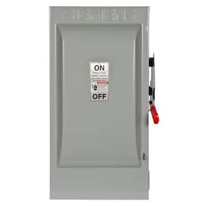 Heavy Duty 200 Amp 240-Volt 2-Pole Indoor Fusible Safety Switch with Neutral