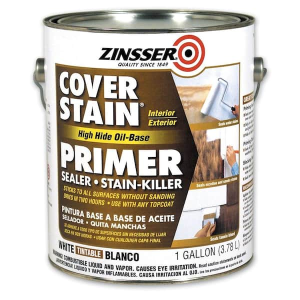 White, Zinsser Flat Bin Shellac-Base Primer Spray- 13 oz, 6 Pack