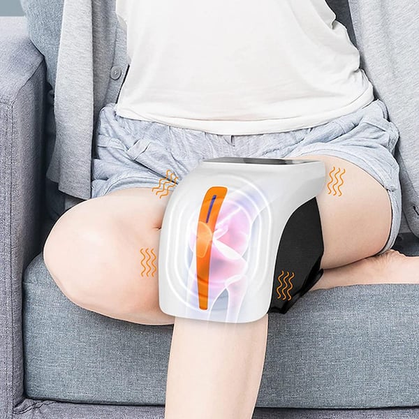 Electric LED Leg Therapy Air Bag Compression Vibration Knee