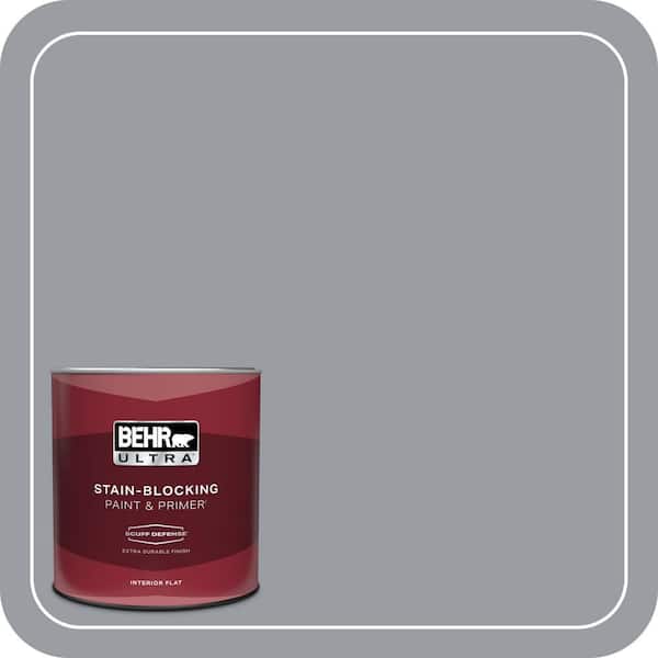 BEHR ULTRA 1 qt. #PPU26-20 Smokey Lilac Extra Durable Flat Interior Paint & Primer
