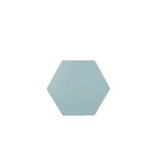 Bex Hexagon 6 in. x 6.9 in. Rain 2.3mm Stone Peel and Stick Backsplash Tile (6.5 sq.ft./30-Pack)