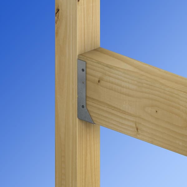 Galvanized Face-Mount Concealed-Flange Joist Hanger for 4 x 8