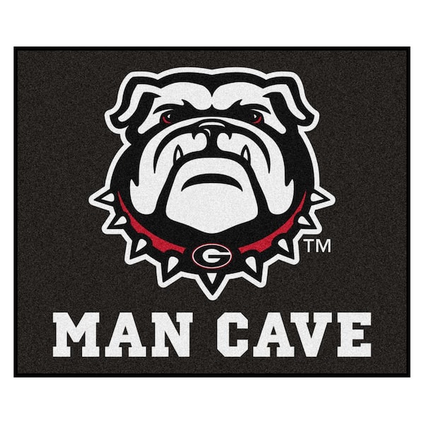 FANMATS NCAA - University of Georgia 5 ft. x 6 ft. Man Cave Tailgater Indoor Area Rug