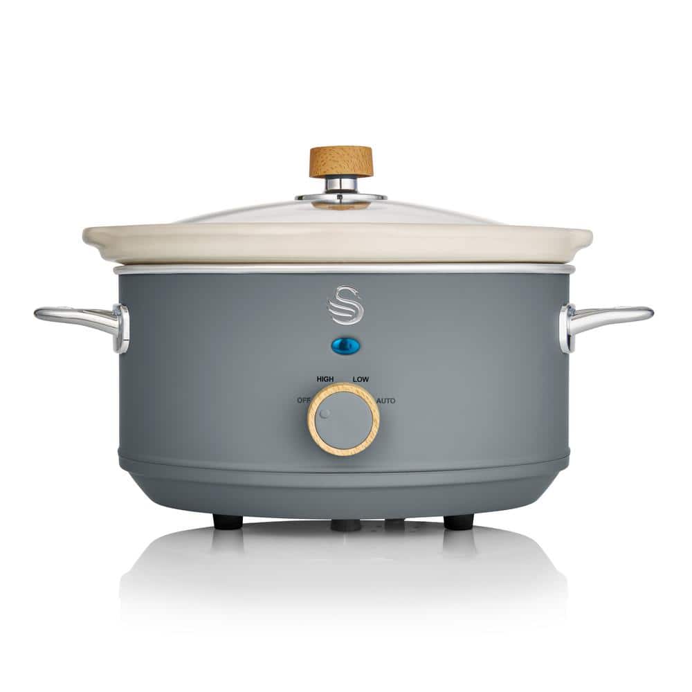 Crock-Pot® Manual 3-Quart Slow Cooker, Silver