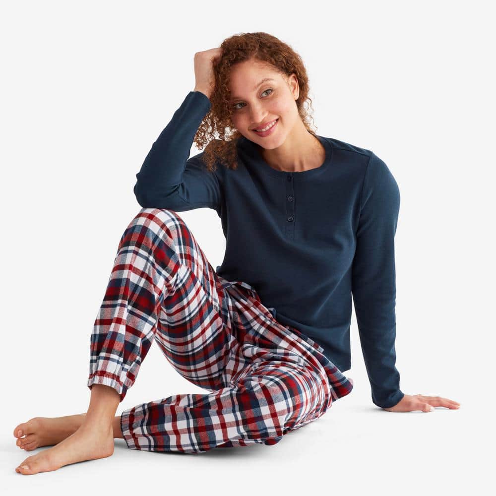 Shop Generic Winter Pajamas Set Women Sleepwear Warm Flannel Long