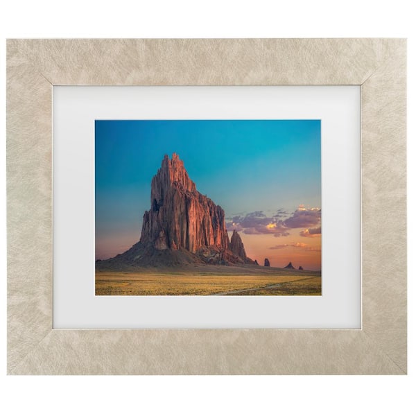 Trademark Fine Art Michael Zheng Morning Glory On Tse Bit Ai Matted Framed Photography Wall Art 19.5 in. x 23.5 in
