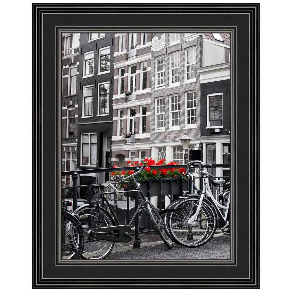 Ridge Black Classic Polystyrene Wall Picture Frame 18x24
