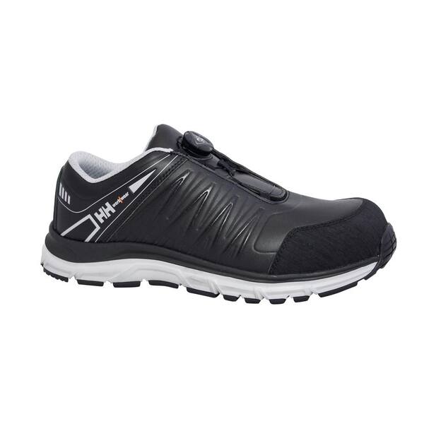 Helly Hansen Men's Thor Boa Slip Resistant Athletic Shoes - Composite Toe - Black/Gray Size 10(M)