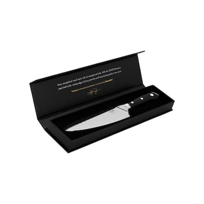 BRAZILIAN FLAME 10-in. Stainless Steel Full Tang Butcher Chef's Knife with  Handle KF-REF093-10 - The Home Depot