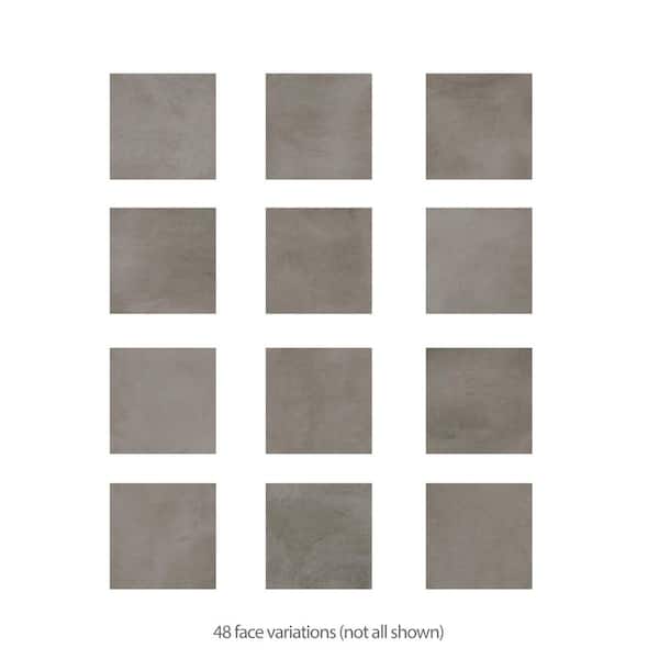 Laverton Taco Grafito 2 in. x 2 in. Porcelain Floor and Wall Tile (0.5 sq. ft./Case)