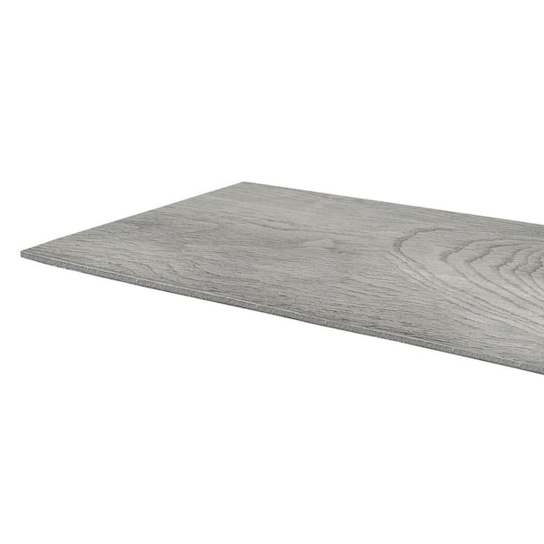 Achim Tivoli II Farmhouse White 6-in Wide x 2-mm Thick Water Resistant Peel and Stick Vinyl Plank Flooring (15-sq ft)