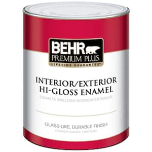 1 qt. Deep Base Hi-Gloss Enamel Interior/Exterior Paint